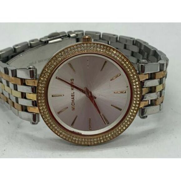 Michael Kors MK3203 Women's Watch Stainless Steel Analog 39mm Quartz Analog D730 - Picture 6 of 9